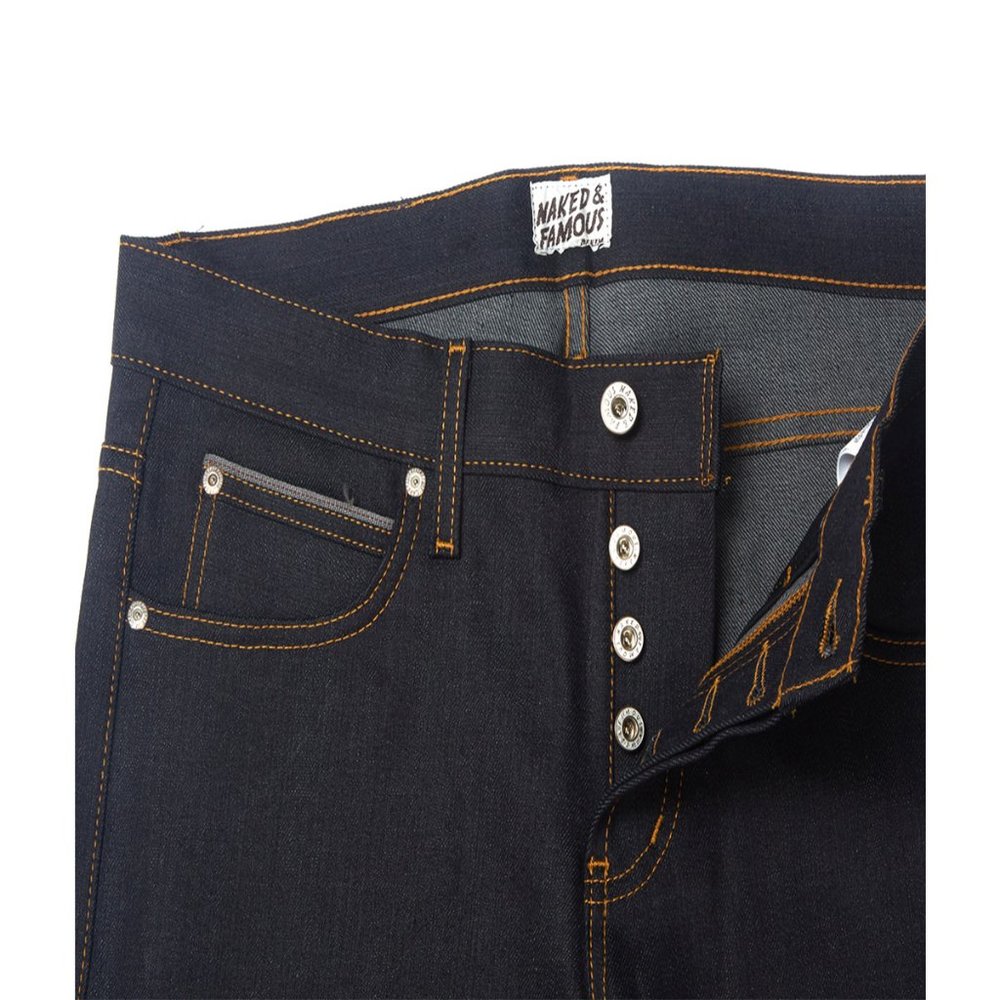 Naked & Famous Skinny Guy Selvedge Stretch Jeans - Picture 2 of 3